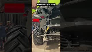 CLAAS LEXION 8000 Series Combine Walkaround shorts [upl. by Elawalo]