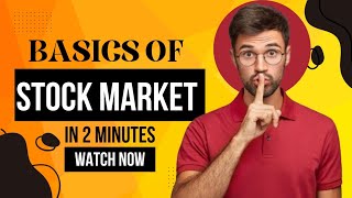 Watch this Before starting STOCK MARKET [upl. by Lieno]