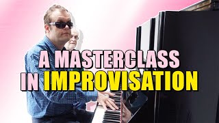 A Masterclass in Improvisation by Musical Savant Derek Paravicini 🎵 [upl. by Oinolopa252]