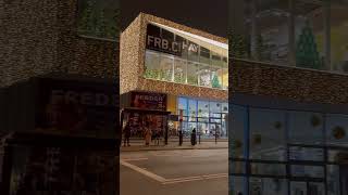 Winter night  FRBC Mall Copenhagen frederiksberg chill nightlife [upl. by Hsemar]