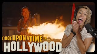 Once Upon a Time in Hollywood  First Time Reaction [upl. by Onaireves]