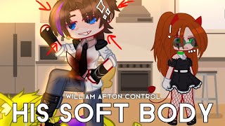 •William Afton control his SOFT BODY••Gacha FNAF••Afton family••Gacha••Gacha Afton• [upl. by Ettesil]