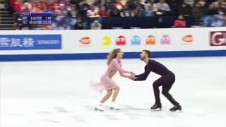 Mondiaux de patinage  Papadakis et Cizeron sacrés pour la 4e fois [upl. by Kotto]