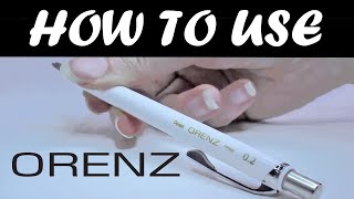 How to use Pentel ORENZ [upl. by Yursa]