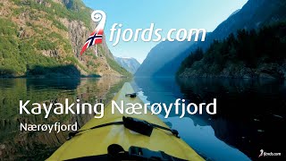 FJORDS NORWAY  Kayaking the Nærøyfjord [upl. by Airamanna]