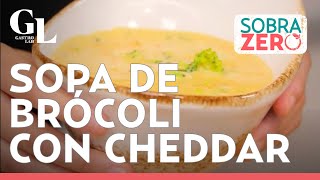 ¿Tienes brócoli de sobra Prepara una rica crema con este ingrediente y queso cheddar [upl. by Aniez]