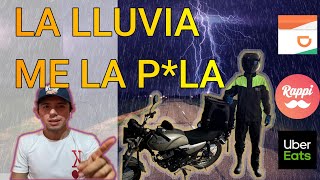 MEJOR IMPERMEABLE PARA MOTO 2022  REPARTIR CON LLUVIA [upl. by Ardied]