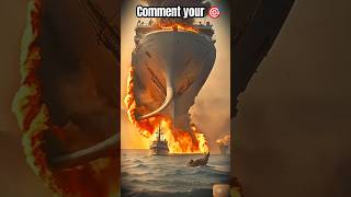 👉cruise ship crashed 😢💔  trendingshorts trending viralvideo viralshorts navy shorts song [upl. by Kotto]