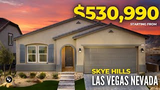 Tour This Stunning Onestory Las Vegas Home In Skye Hills With Solar Panels Included [upl. by Loraine]