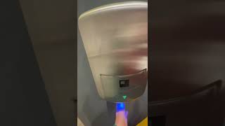 Airfury lovair hand dryer at costa coffee in Prestatyn [upl. by Melisa130]