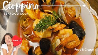 Cioppino  Seafood Soup [upl. by Ydieh]