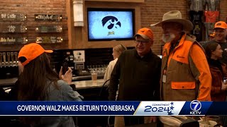 Nebraska native Vice Presidential nominee Tim Walz to come to Omaha area for second time [upl. by Oringa]