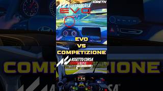 Assetto Corsa Competizione VS Assetto Corsa EVO [upl. by Pierette]