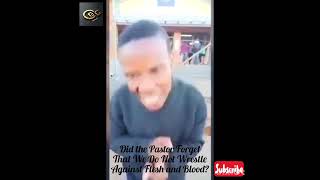 FULL STORYPASTOR MBORO Did the Pastor Forget That VERSE quotWe Do Not Wrestle Against Flesh and Blood [upl. by Oriel]