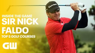 What Are Sir Nick Faldos Top 5 Golf Courses  Golfing World [upl. by Adnirak311]