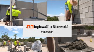 AFS Logicwall® vs Blockwork [upl. by Anaahs301]