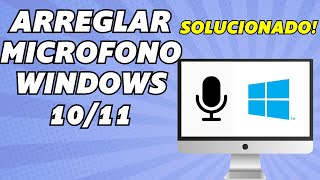 Cómo Arreglar el Micrófono no Funciona en pc Windows 11 [upl. by Otinauj]