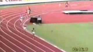 Eamonn Coghlan  1983 World Championships 5000m last lap [upl. by Eatnahc]