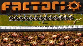 Preparing Defenses for the INFINITE WAR  Factorio 10 Let’s Play Ep 2 [upl. by Linell]