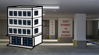 How to mitigate Soft Storey amp Weak Storey in a Building structure [upl. by Eseerehc]