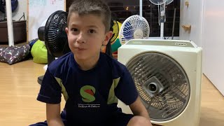 Como limpar o Ventilador circulador de ar uruguaio PUNKTAL [upl. by Cirdnek]