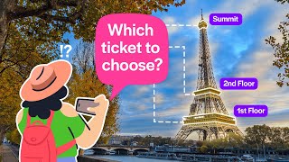 Eiffel Tower Tickets  2nd Floor vs Summit—Which One to Get [upl. by Hum506]