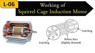 Three phase induction motors آلات كهربية شرح بالعربى [upl. by Dnomyad]