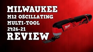 Milwaukee M12 Oscillating Multitool 242621 Review [upl. by Karame]