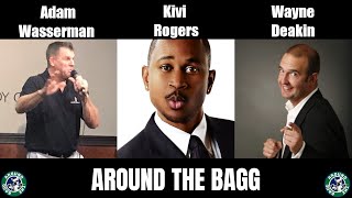 Adam Wasserman Kivi Rogers and Wayne Deakin  Around the Bagg Comedy Show [upl. by Pedaias720]