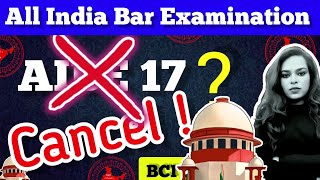 AIBE 17 EXAM Latest Updates  Bar Council of India  Supreme Court of India [upl. by Chelsea451]