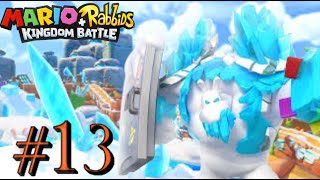 Mario  Rabbids Kingdom Battle  Gameplay Walkthrough Part 13 Icicle Golem Boss Fight [upl. by Acirej]