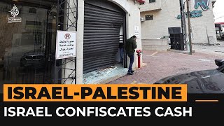 Israeli forces confiscate cash during raids in occupied West Bank  Al Jazeera Newsfeed [upl. by Notsur]