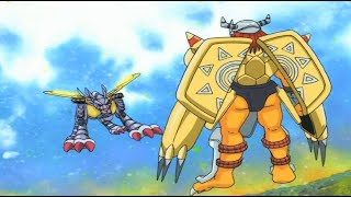 Digimon Adventure  WarGreymon vs MetalGarurumon ENG SUB [upl. by Nitz960]