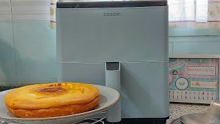 🤩🥮 LA FAMOSA TARTA DE QUESO LA VIÑA EN FREIDORA COSORI DUAL BLAZE CHEF EDITION BEATRIZ COCINA [upl. by Attirehs]