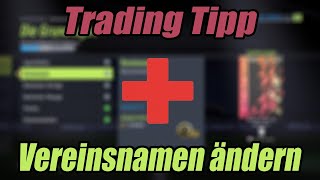 FIFA 22 Vereinsnamen ändern  Dieser Trading Tipp macht dich zum Millionär 💸 [upl. by Eehc169]