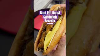 I never buy bread again  Beef pot roast sandwich breadrecipes crispbread cooking beef [upl. by Tenenbaum]