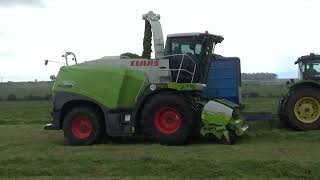 Hany Grass Silage Chopping 2024 Part 1 [upl. by Sirrah]