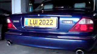 Jaguar XJR performance exhaust [upl. by Nosyt]