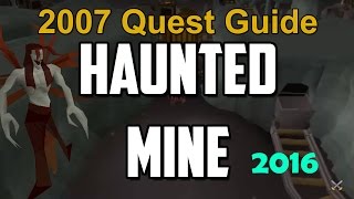 Runescape 2007 Haunted Mine Quest Guide [upl. by Jardena]