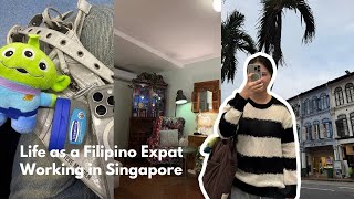 life as a filipino expat working in singapore  random vlog [upl. by Forsta]