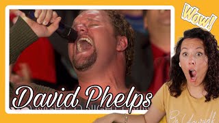 David Phelps  O Holy Night Lyric Video Live At Alabama Theatre  FIRST TIME REACTION 🤯 😱 [upl. by Renrag]