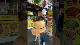 First Time 40kg Italy Cheese Block Pasta In Mumbai Street  shorts short food [upl. by Aitnuahs]