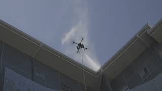 Wash Drones® 8 Story Residential Building Exterior Wash Case Study [upl. by Alicsirp]