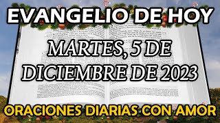 Evangelio de hoy Martes 5 de Diciembre de 2023  Se llenó de gozo Jesús en el Espíritu Santo [upl. by Koziel]