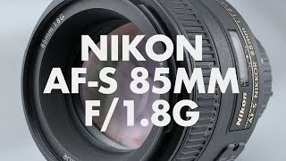 Lens Data  Nikon AFS 85mm f18G Review [upl. by Elyrpa504]