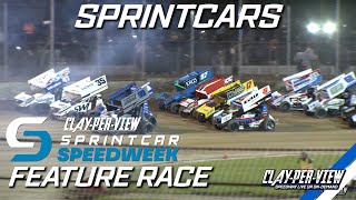 Sprintcars  CPV Speedweek  Avalon  30th Dec 2023  ClayPerView [upl. by Pavla195]