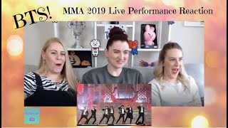 BTS Dionysus MMA 2019 Live Performance Reaction [upl. by Eener]