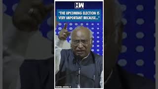 Shorts  quotThe upcoming election is very important becausequot  Mallikarjun Kharge  Jammu Kashmir [upl. by Eibor]