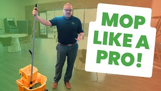 How To Mop Like A Pro Expert Training Included [upl. by Sosthina]