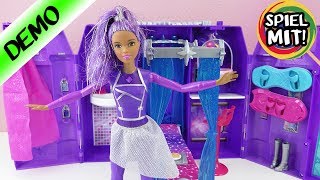 BARBIE STERNENSCHLOSS Spielset deutsch  Raumstation mit Blick ins Weltall  Sternenlicht Abenteuer [upl. by Thetos523]